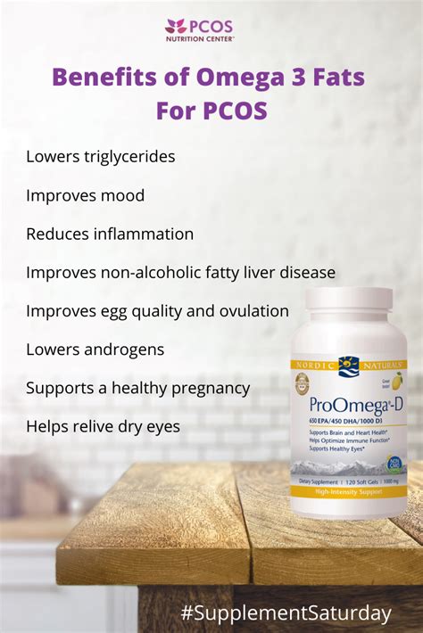 omega 3 benefits for pcos.